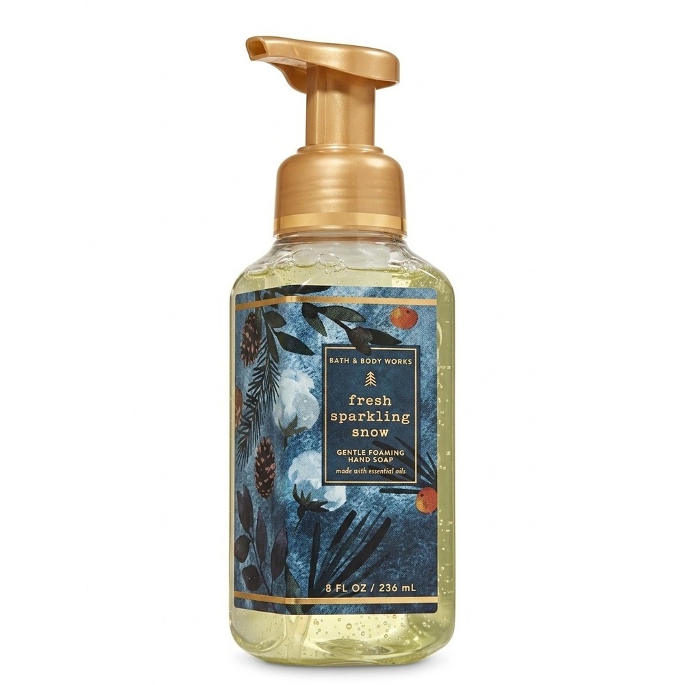 Bath & Body‎ Works Fresh Sparkling Snow Deep Cleansing Hand Soap 8oz Retired